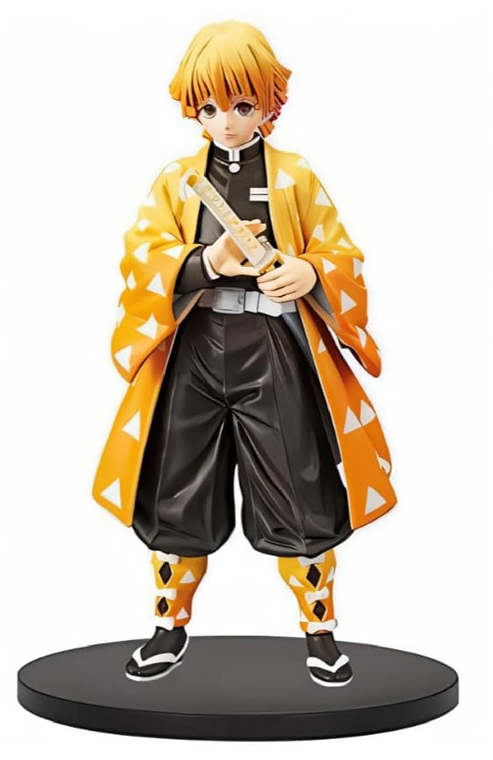 Zenitsu Agatsuma Action Figure 15 CM Demon Slayer Anime Toy | Anime Action Figure PVC Collectible for Kids - ZENITSU AGATSUMA – 15 CM