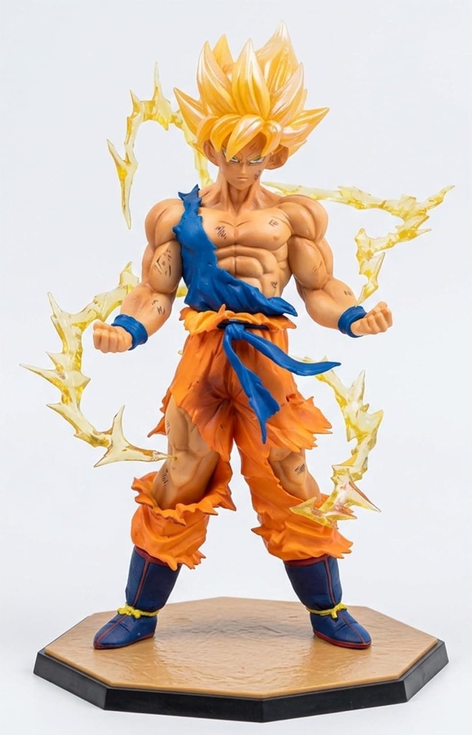 Anime Action Figure Toy 17 cm Superhero Collectible Figure for Car Dashboard, Home Decoration & Gifting | Dragon Ball Z Style Character Statue for Anime Lovers (Goku VI)