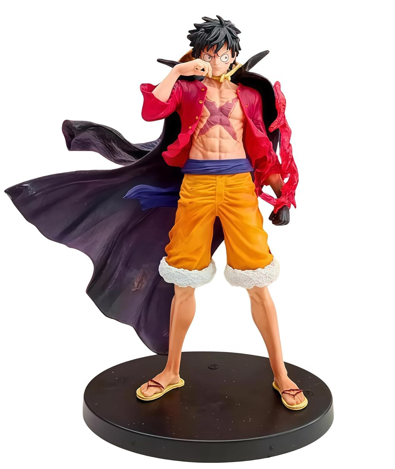 Action Figure Anime, Anime Figurine Collectible Multicolour Dynamic Pose Can Be Decorated on The Desktop