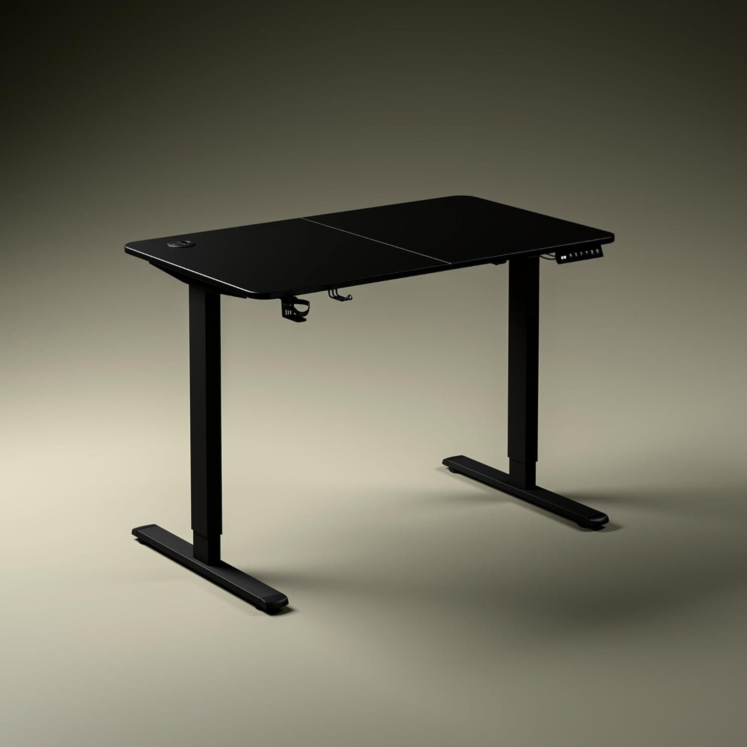 Green Soul Imperium Neo Smart Height Adjustable Table for Office Work | Sit Stand Desk with Integrated Charging | Advance Memory Preset | 3 Year Warranty | (Black,1000 x 600 Top)