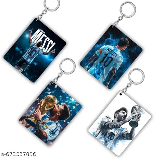Messi's acrylic keychain